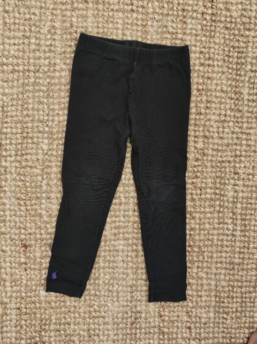 Ralph Lauren Kids Black Leggings